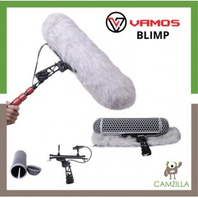  BLIMP MICOLIVE BLIMP System Microphone wind protect Cage+ Windshield+Shock Mount Suspension System for RODE Shotgun Microphones